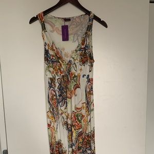 NWT Lascana Floral Paisley Maxi Dress size 8